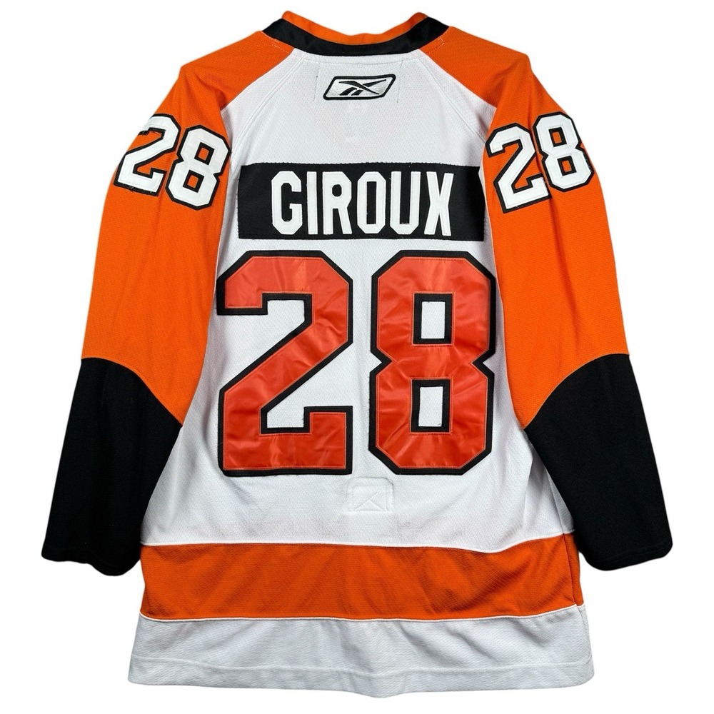 Claude‎ Giroux #28 Flyers Reebok Edge 1.0 2010 Winter Classic Jersey 48 Stitched